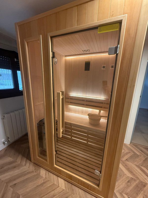 RekoSauna 2 instalada en una vivienda