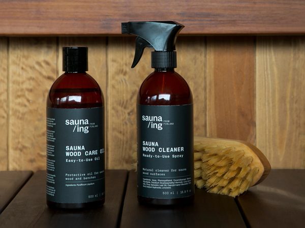 Sauna Clean and Care Set de sauna/ing